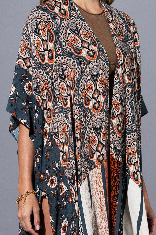 Adelina Paisley Kimono