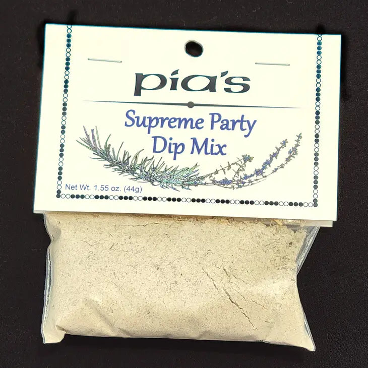 Pia's Supreme Party Dip Mix