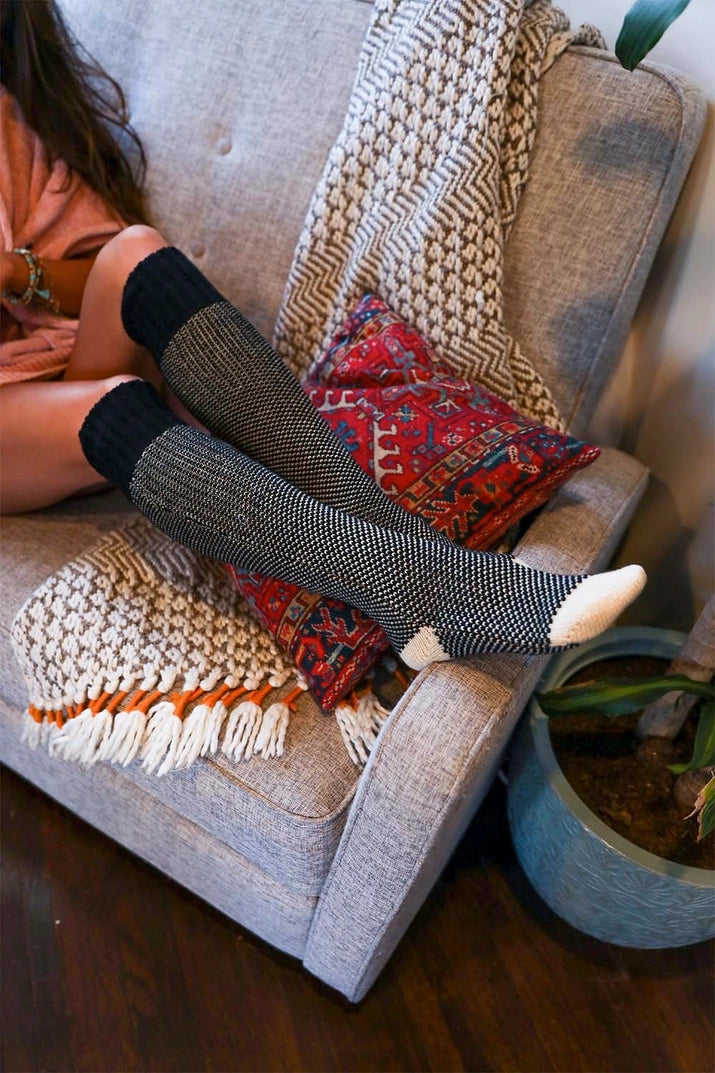 Delilah Knit Lounge Socks