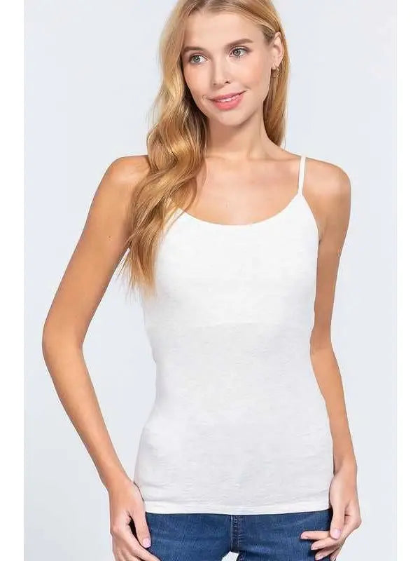 Nicolette Cropped Cami with Self Bra