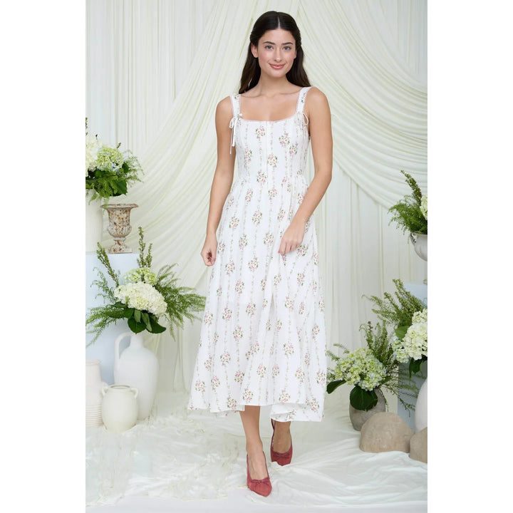 Lula Corset Midi Dress