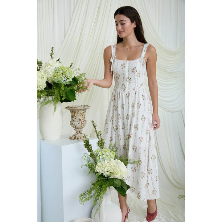 Lula Corset Midi Dress