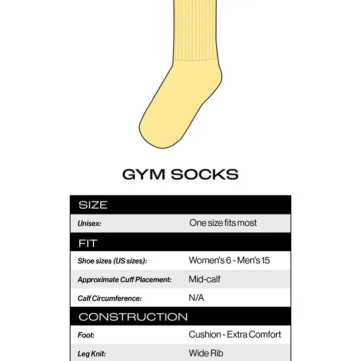 I'm Too Old For This Shit Gym Crew Socks