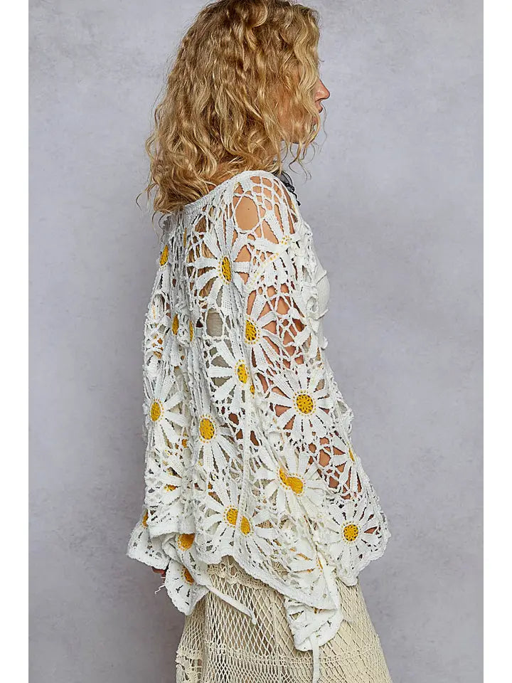 Daisy Mae Crochet Cardigan