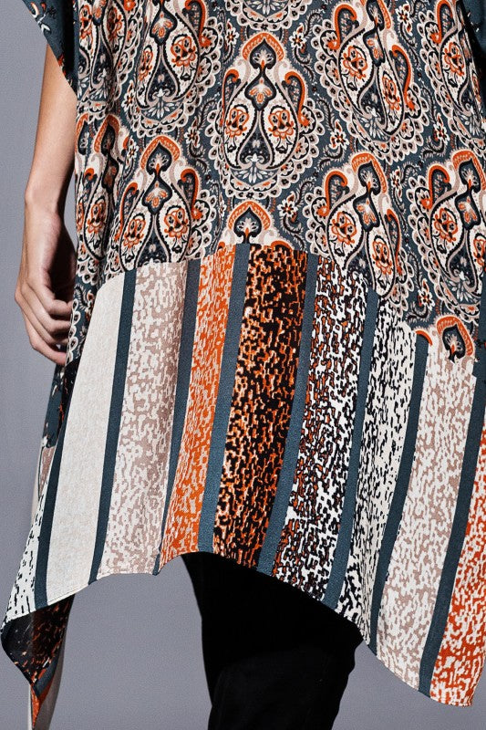 Adelina Paisley Kimono
