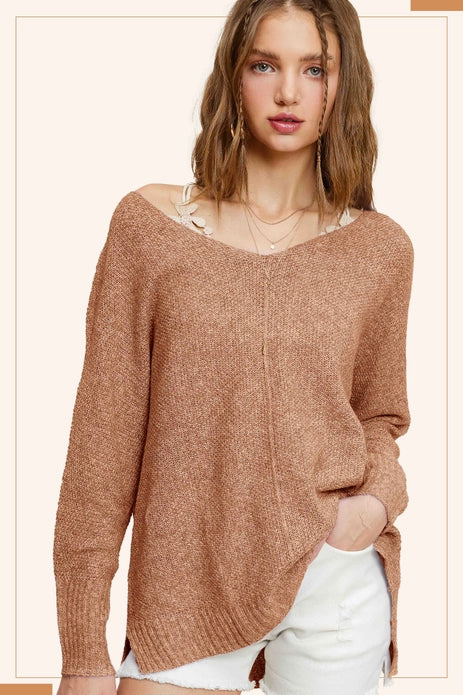 Iris Loose Fit Textured Sweater