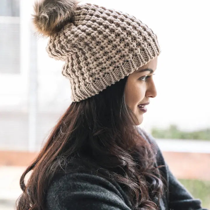 Denver Textured Knit Beanie