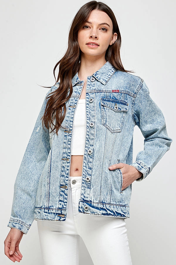 Leslie Relaxed Denim Jacket