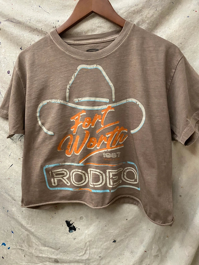 The Charlotte Fort Worth Rodeo Crop Tee