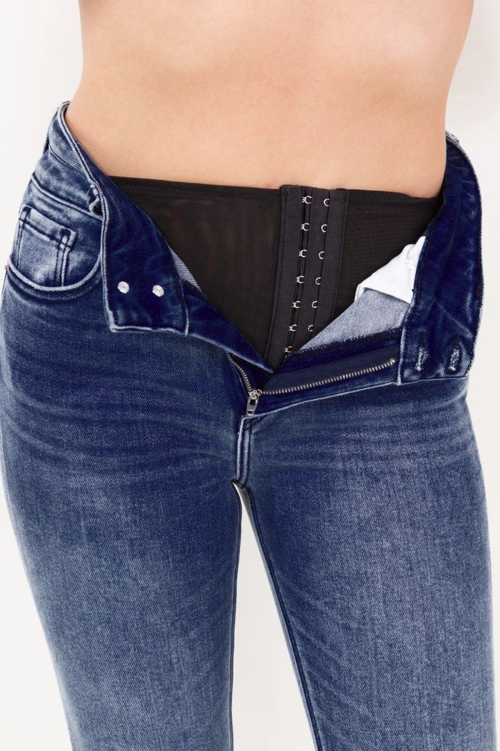 Oaklynn Corset High Rise Super Skinny Jeans