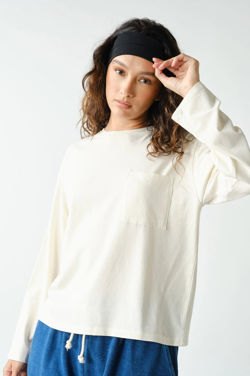 Leona Pocket Long Sleeve Tee