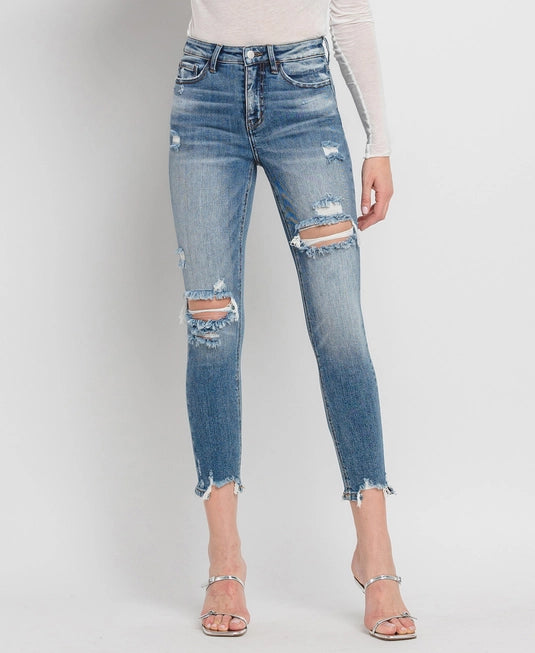 Tani Cropped Skinny Jeans