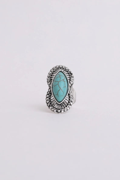Marilyn Western Turquoise Ring