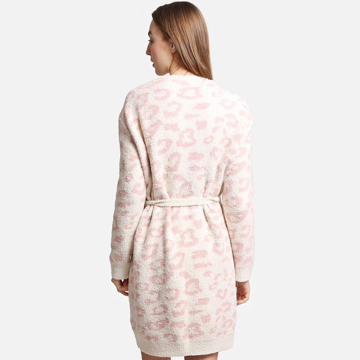 Dolores Leopard Print Robe