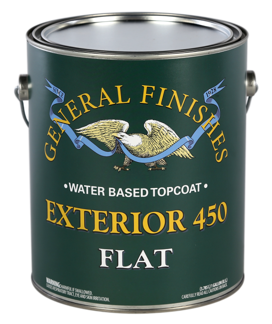 General Finishes Exterior 450 Water-based Clear Outdoor Topcoat