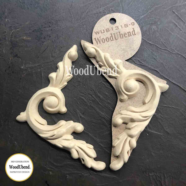 Baroque Corners Moulds 1318 (Pack of 2)