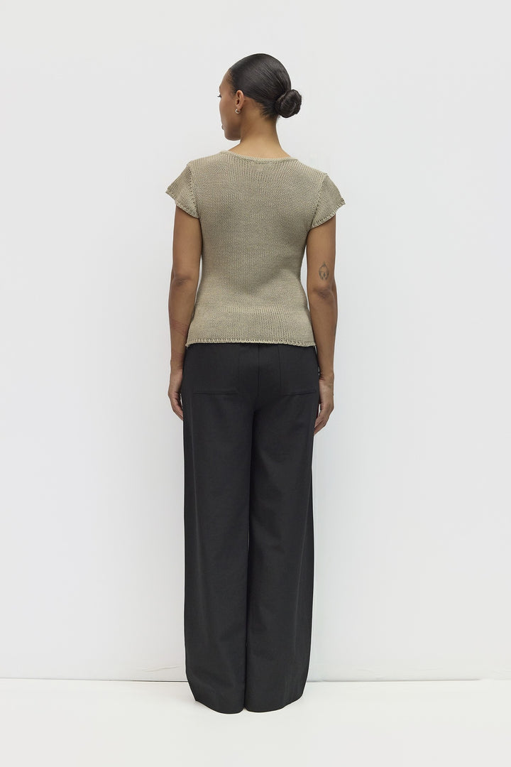 Veda Keyhole Knit Top