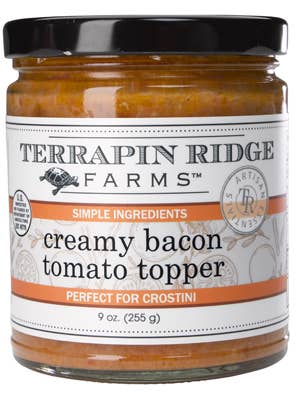 Creamy Bacon Tomato Topper