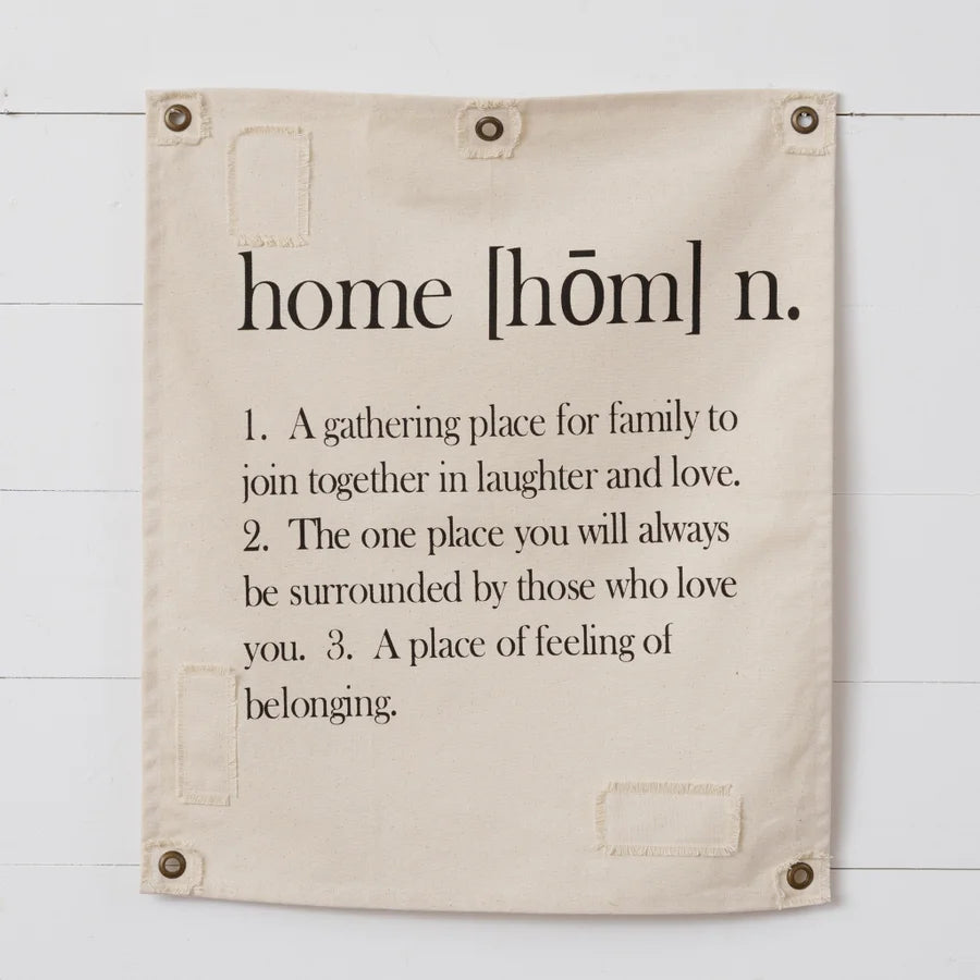 Home - Wall Hanging Canvas