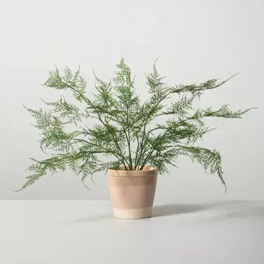 Faux Fern Potted Plant